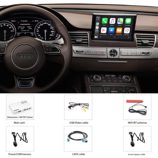 Audi A3 s3 MMI 3G/3G Plus 2012-2018MY WiFi Wireless Apple CarPlay Retrofit  - Joyeauto Technology