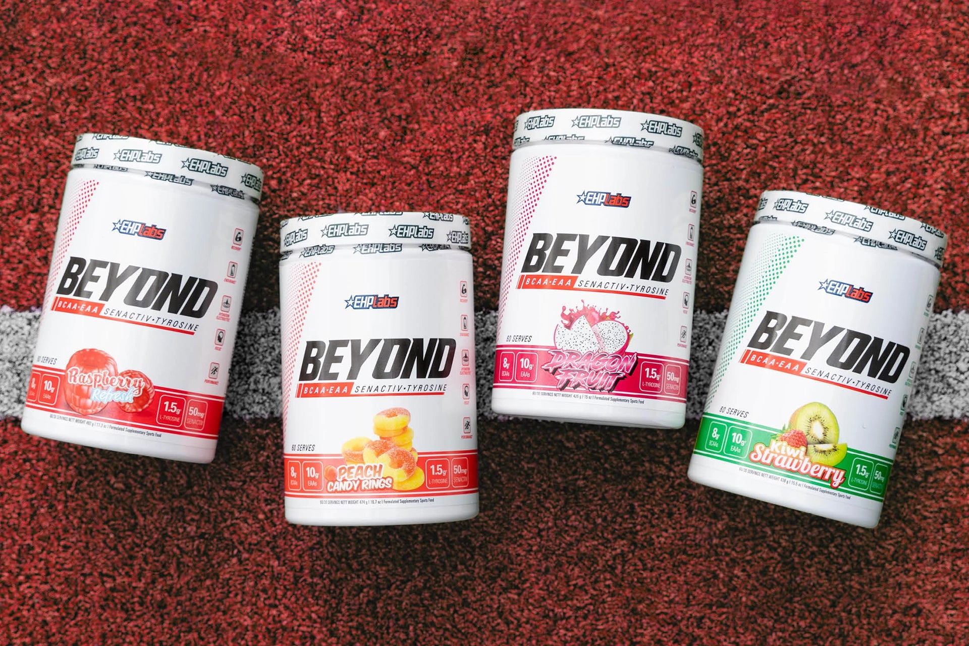 EHP Labs Beyond BCAA Launch Flavour Line Up
