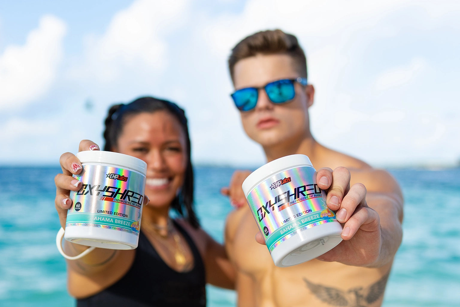 EHP Labs OxyShred Bahama Breeze Beach Photo