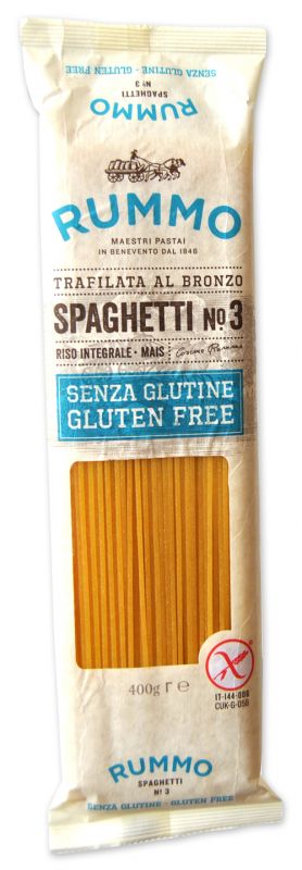 Rummo Pasta SPAGHETTI n ° 3 GLUTEN FREE 400 g – Sud Italy Market