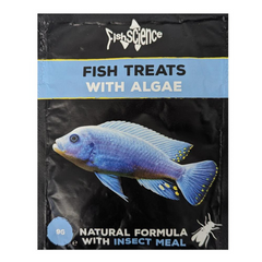 fish science treats with algae