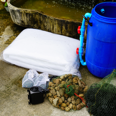 barrel drum filter for ponds