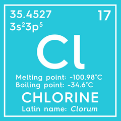 chlorine in tap water