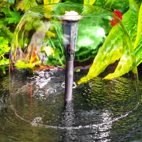 all in one pond filter pumps with fountain