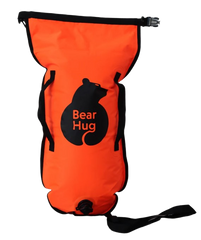 Bearhug | 2-1 Dry Bag and Swim Buoy Orange with waist strap