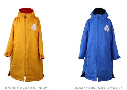 Bearhug Yelllow and Blue Thermal Parka