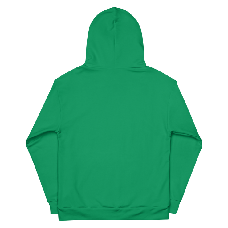 soft green hoodie