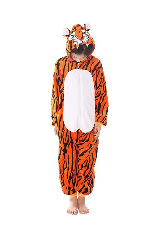 Combinaison Pyjama Fille Tigre