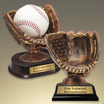 Baseball Glove Trophies