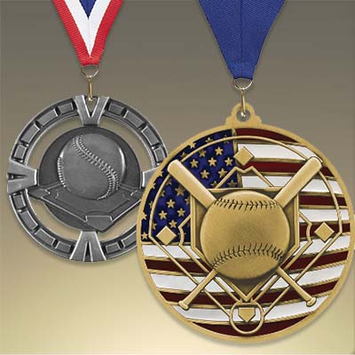 Order Team Baseball Medals