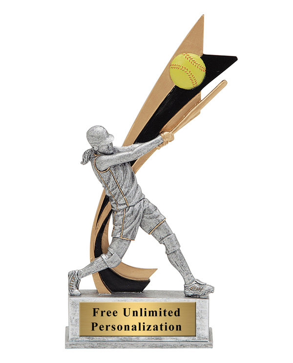 softball batter trophy