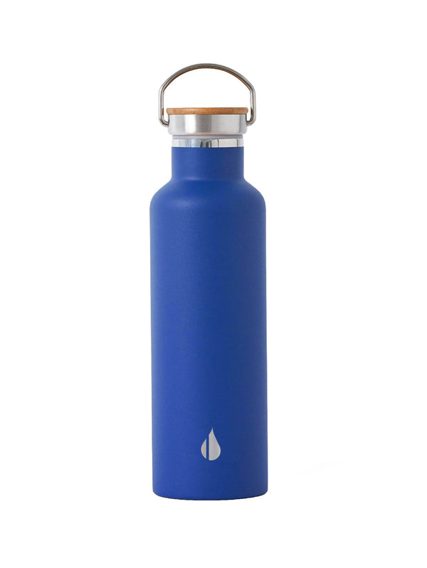 ENKELSPÅRIG Water bottle - stainless steel/bright blue 17 oz