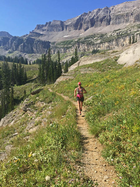 Amy Hatch Running Tetons