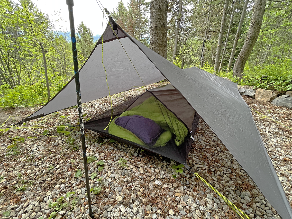 How to Set Up an Ultralight Tarp and Bivy – Garage Grown Gear