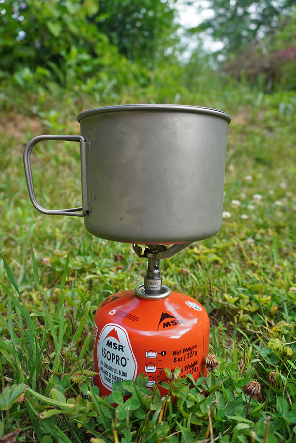 BRS Outdoor 3000-T Ultralight Burner Affordable Backpacking Stove Review GGG Garage Grown Gear