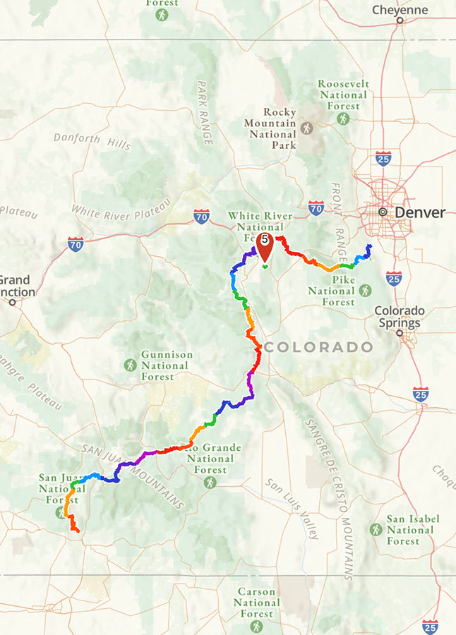 Lesson Learned Jeff 'Legend' Garmire Colorado Trail CT Thru-Hike Unsupported FKT