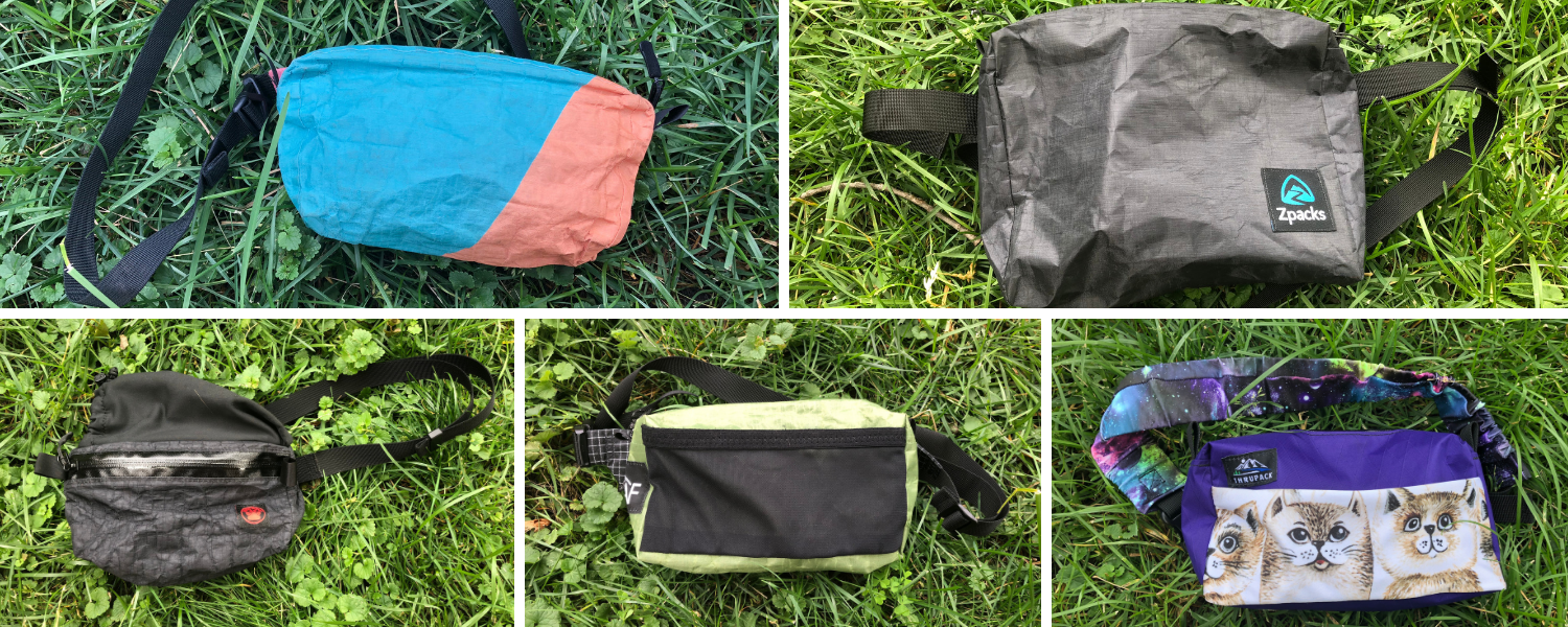 5 Favorite Fanny Packs for Ultralight Backpacking – Garage Grown Gear