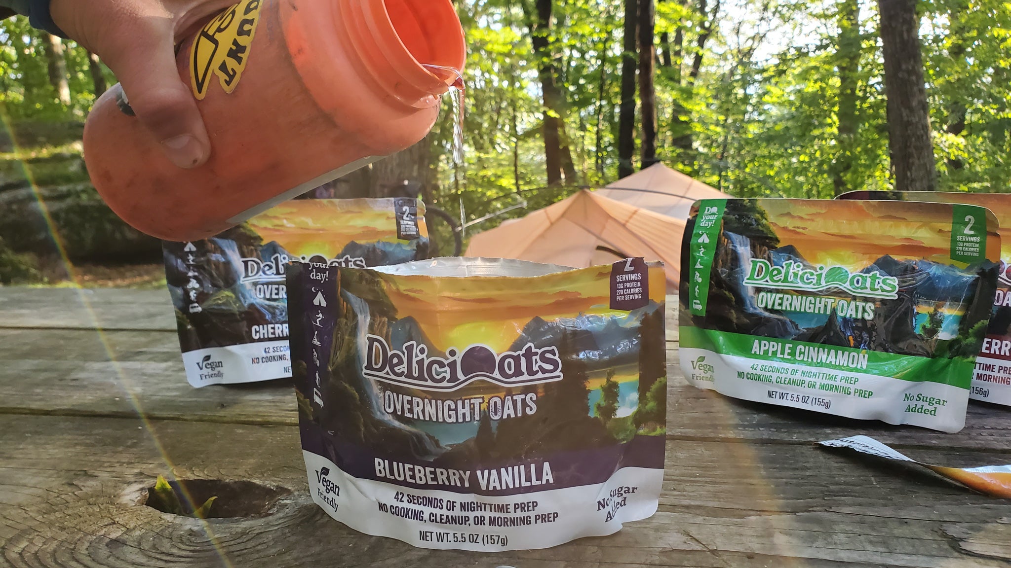 DeliciOats Overnight Oats Coldsoak Stoveless Tasty Healthy Review GGG Garage Grown Gear