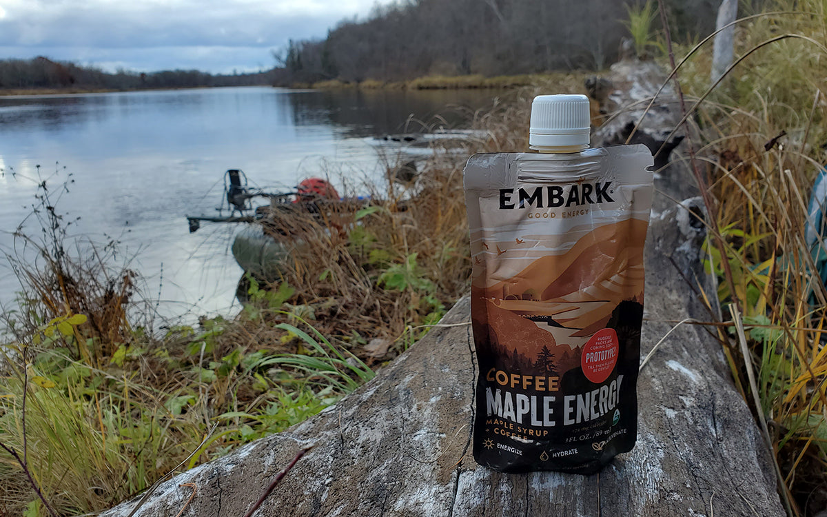 Embark Maple Syrup Energy Packets for Hikers Endurance Athletes