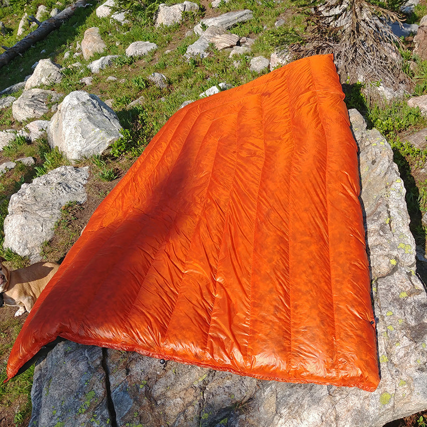 Enlightened Equipment Revelation Quilt Review Lightweight Backpacking GGG Garage Grown Gear