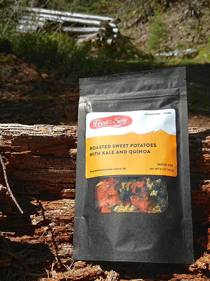 Food for the Sole Dehydrated Best Backpacking Meal Sweet Potato Quinoa Kale Review