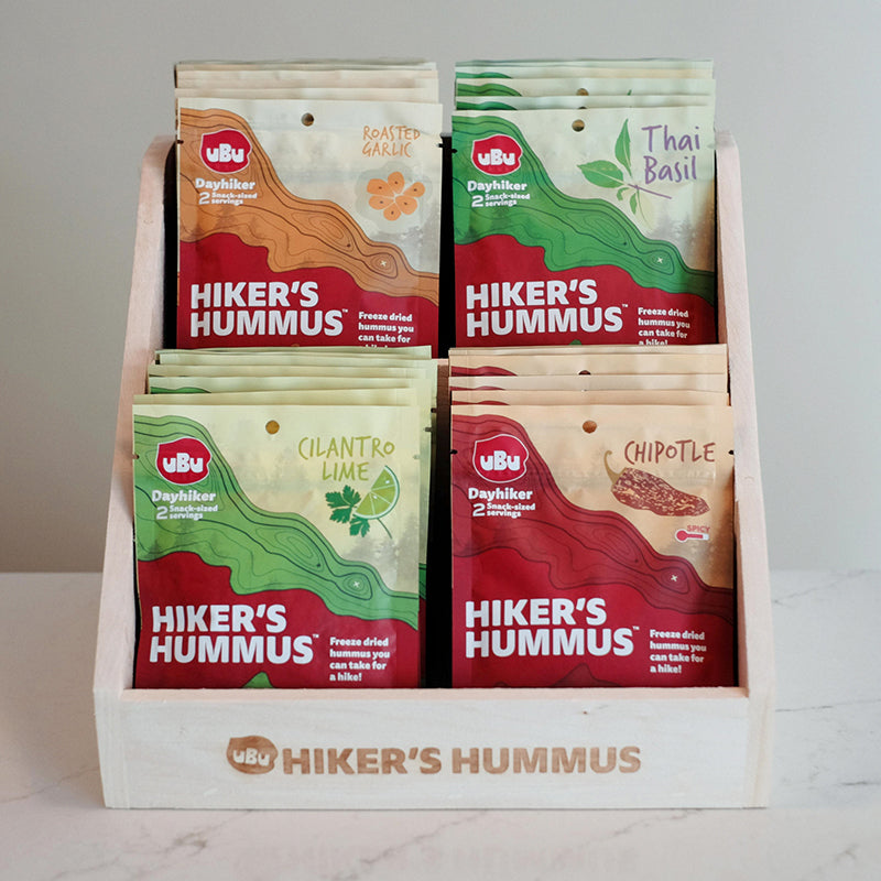 Freeze Dried Hummus for Backpacking ubu GGG Garage Grown Gear