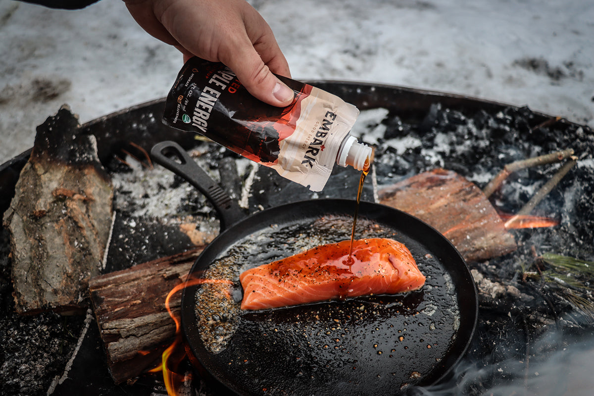 Embark Maple Syrup Energy Packets for Hikers Endurance Athletes