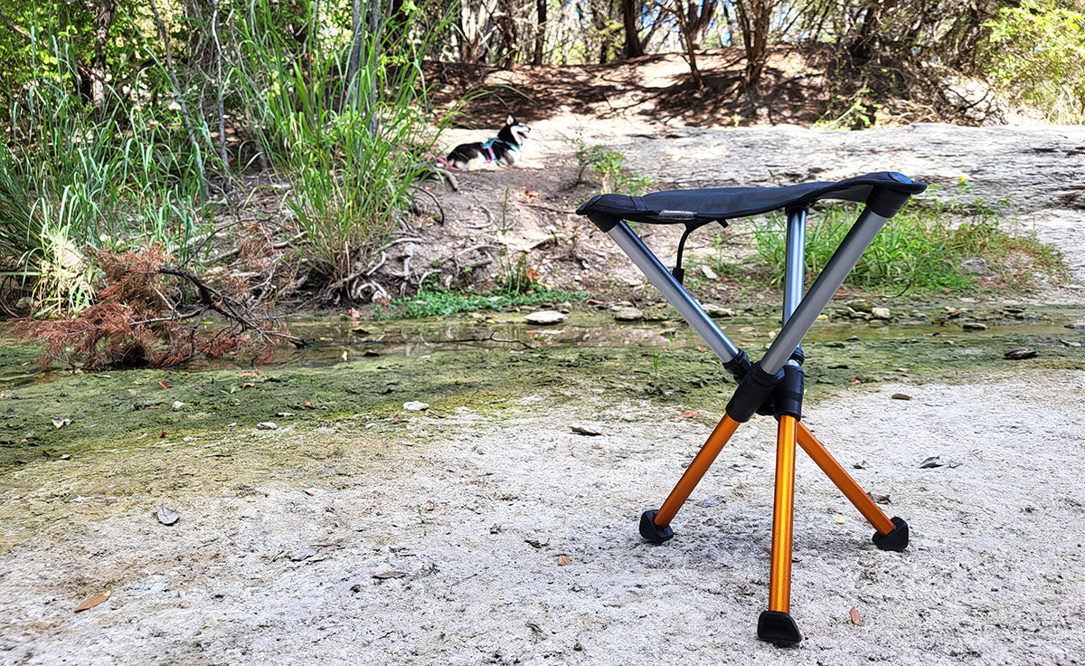 Lightweight Backpacking Chair Camp Stool Hillsound BTR Gear Review