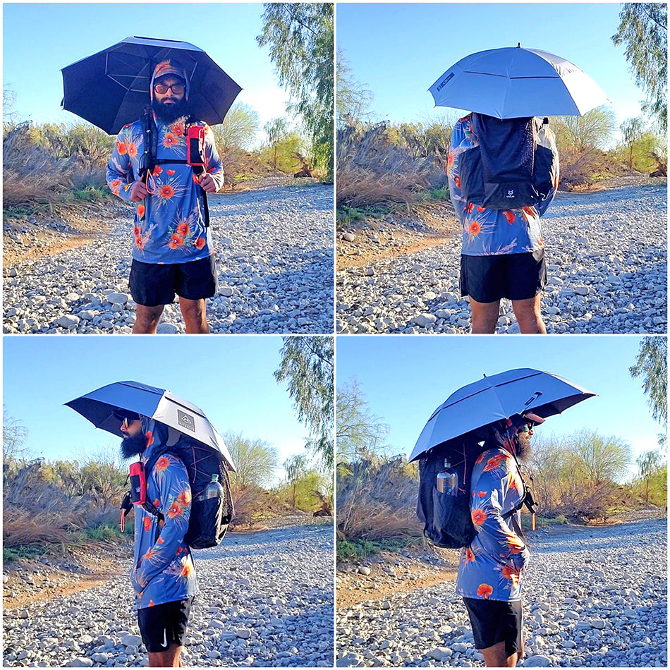 The Pros & Cons of using an Umbrella for Hiking