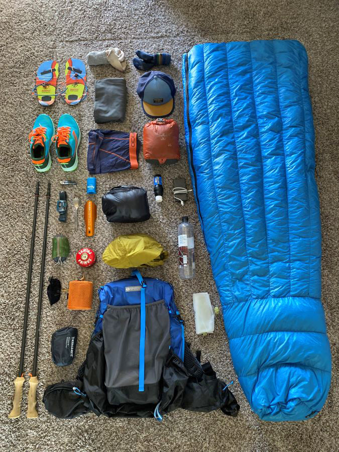 Gear to Pack to Thru-Hike the AT UL Camp Shoes