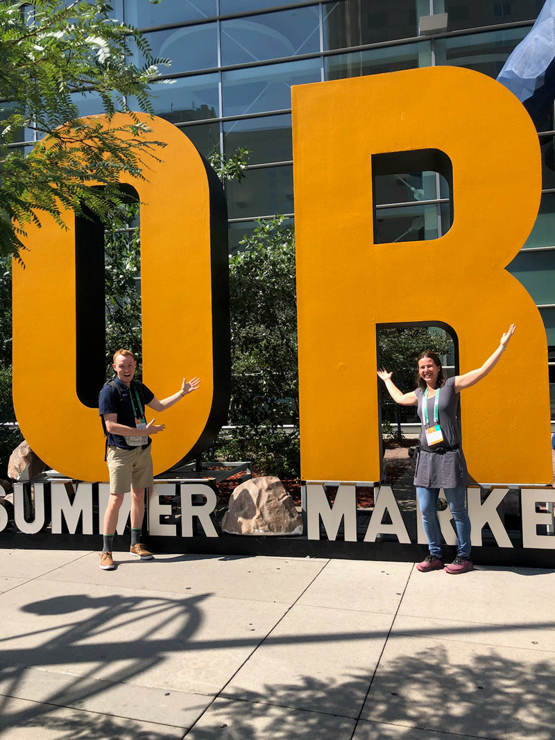 Outdoor Retailer Summer 2018 Amy and Lloyd Garage Grown Gear