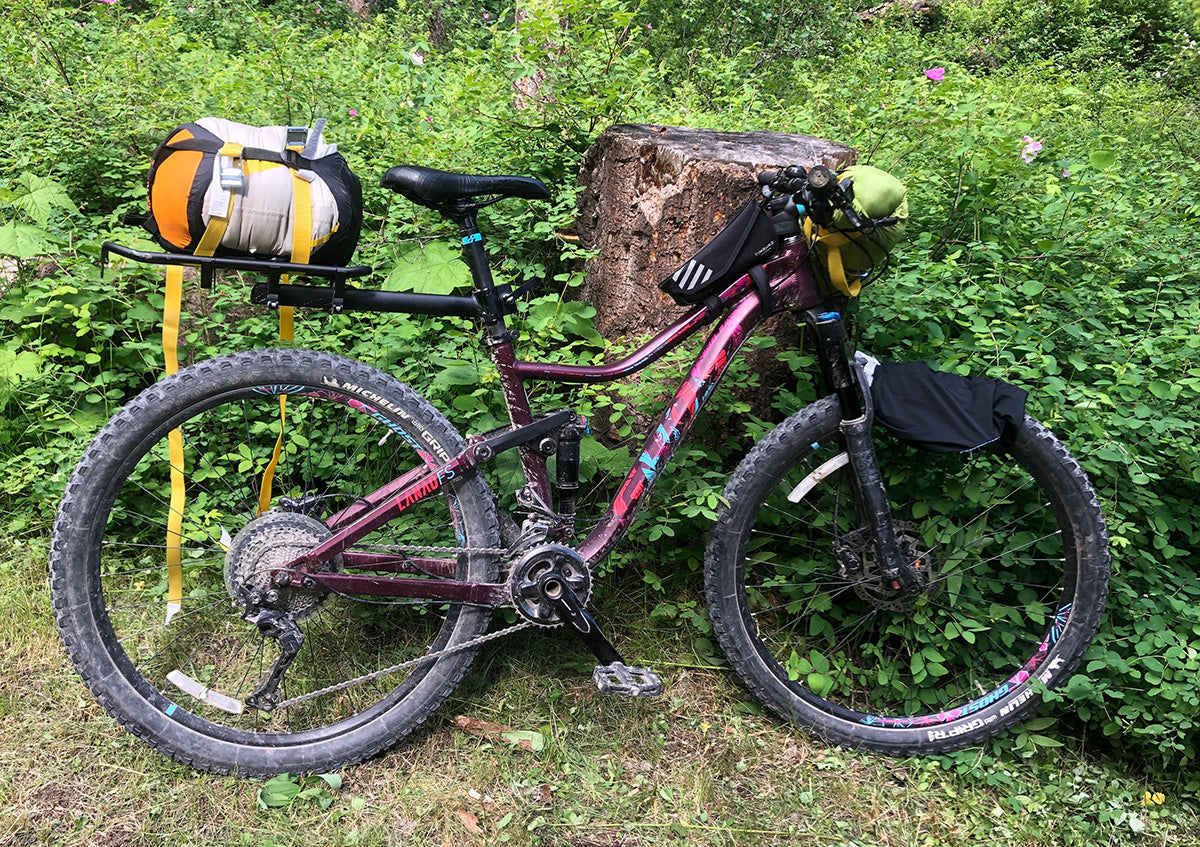 Bikepacking on a Budget with Lightweight Backpacking Gear