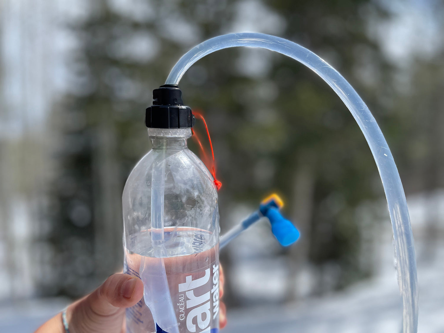 OneBottle Review Drinking Tube for Your Water Bottle Hiking Backpacking Copyright GGG Garage Grown Gear 