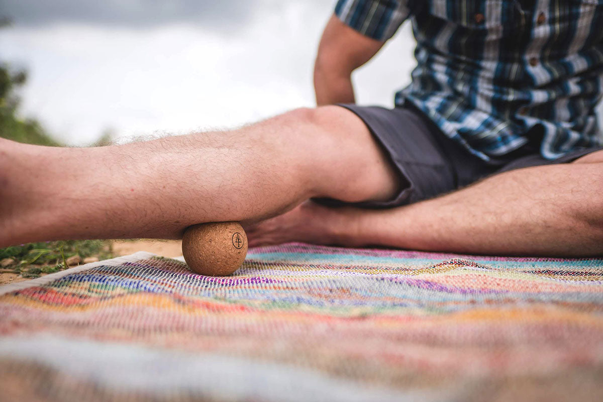 Rawlogy Lightweight Cork Massage Balls Trigger Point Backpacking Thru Hiking Travel