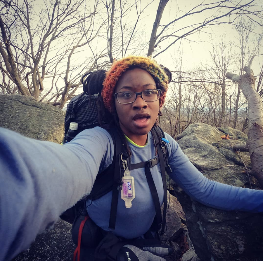 Shilletha Curtis Thru-Hiking AT Appalachian Trail Black Queer Woman