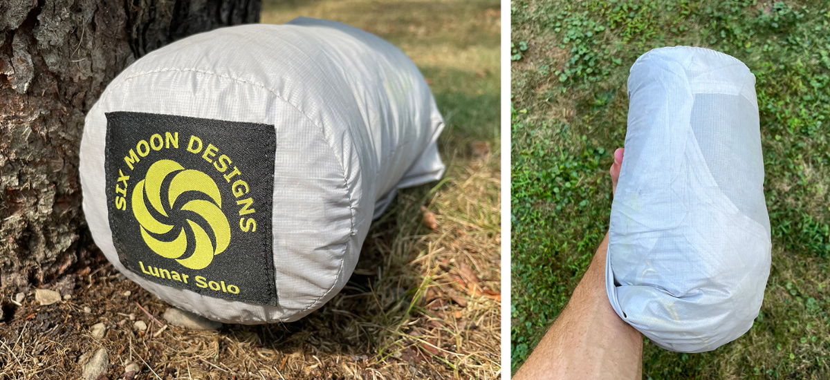 Six Moon Designs Lunar Solo Ultralight Backpacking Tent Size Review UL Single Wall Thru-Hiking GGG Garage Grown Gear