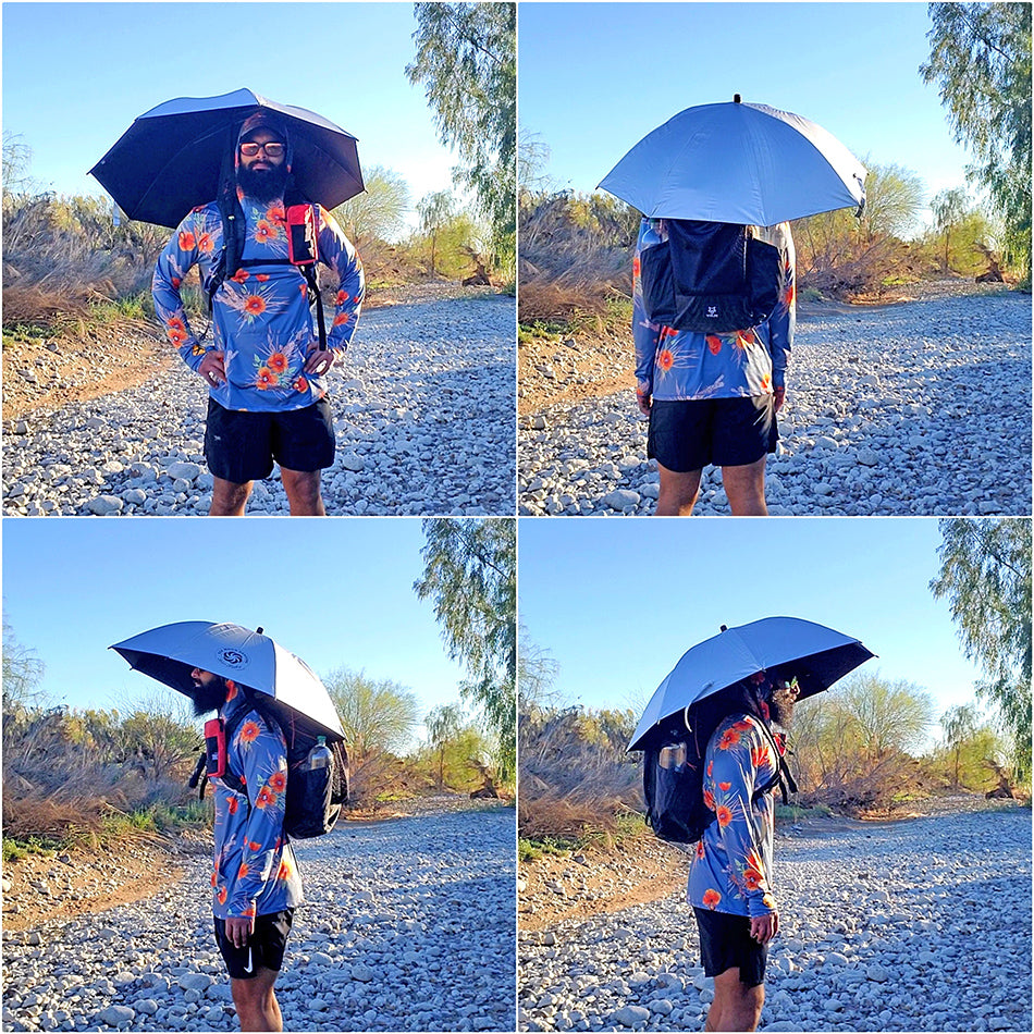 Six 6 Moon Designs Silver Shadow Best Ultralight Umbrellas UL Sun Desert Hiking PCT CDT