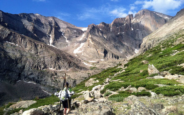 Summer Skiing In Colorado Backcountry