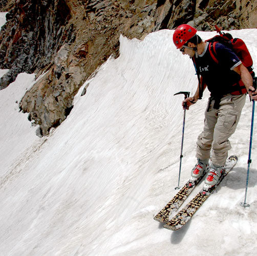 Summer Skiing In Colorado Backcountry Skyscraper Glacier