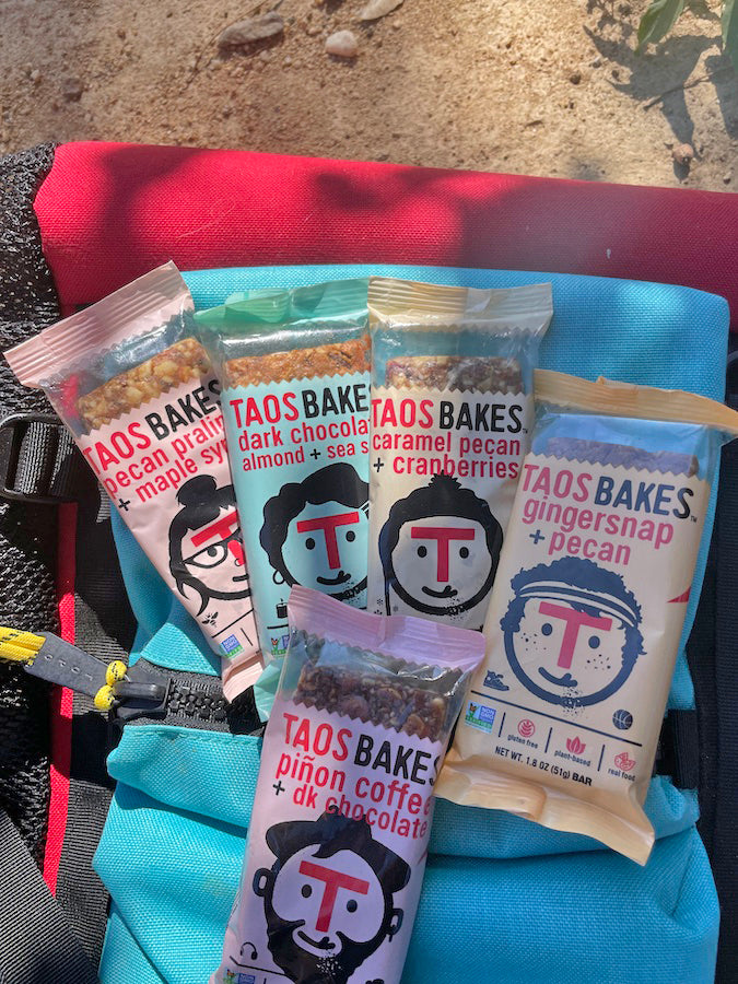 Taos Bakes Snacks Bars Hiking Backpacking