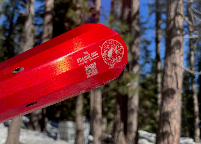 The Prairie Dog Ultralight Backpacking Trowel GGG Garage Grown Gear