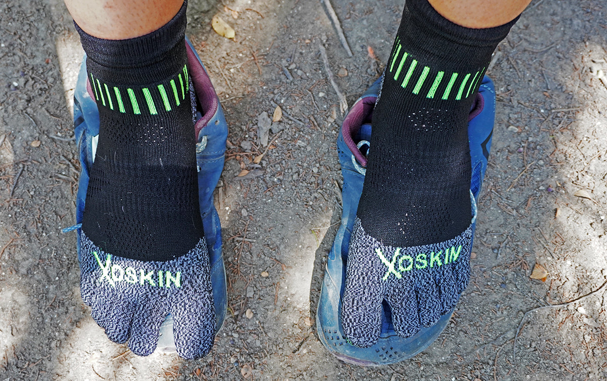 Toe Socks Review XOTOES XOSKIN Thru-Hiking Backpacking GGG Garage Grown Gear