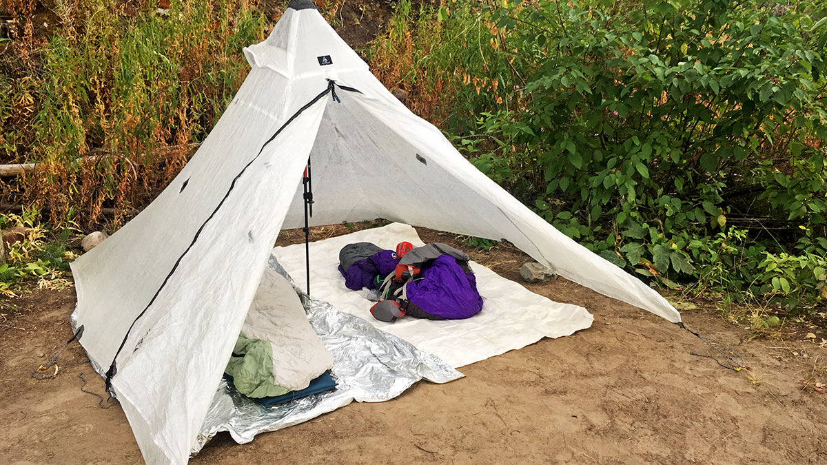 Tyvek vs Polycro Polycryo Tent Shelter Footprint Best Ultralight Ground Cloth