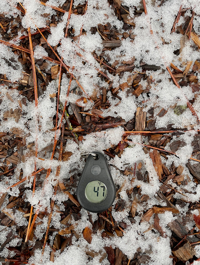 Gear talk: ThermoDrop zipper-pull thermometer