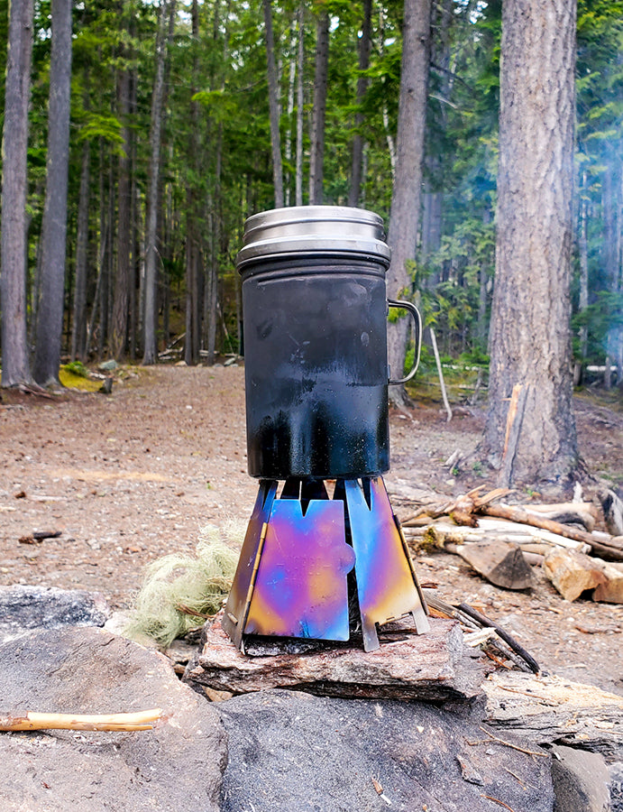Vargo Outdoors Hex Hexagon Wood Stove Ultralight Backpacking Review