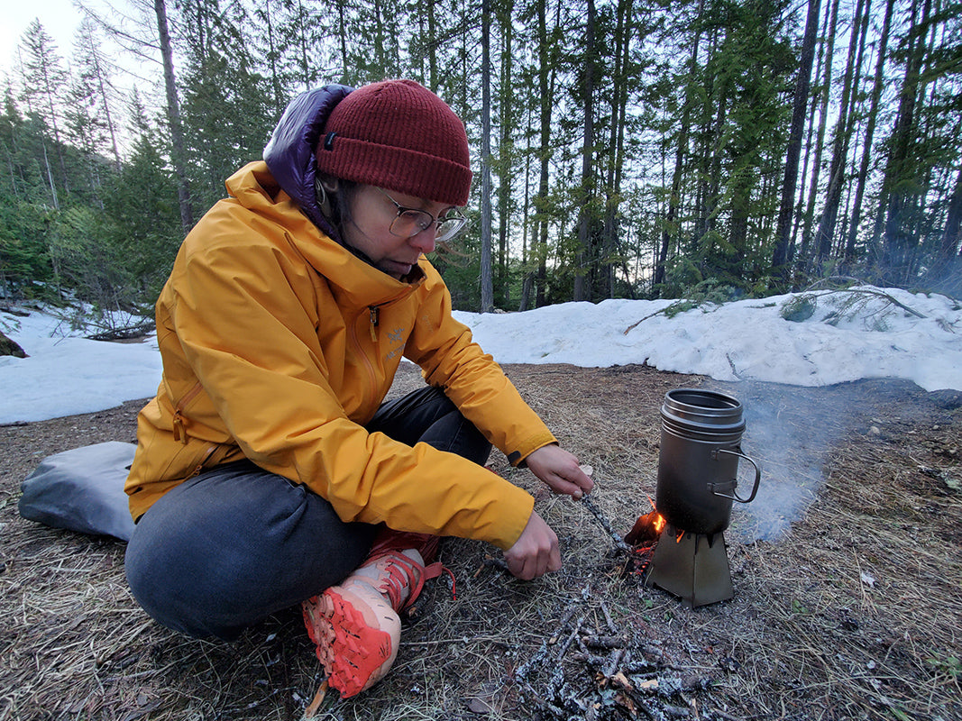 Vargo Outdoors Hex Hexagon Wood Stove Ultralight Backpacking Review
