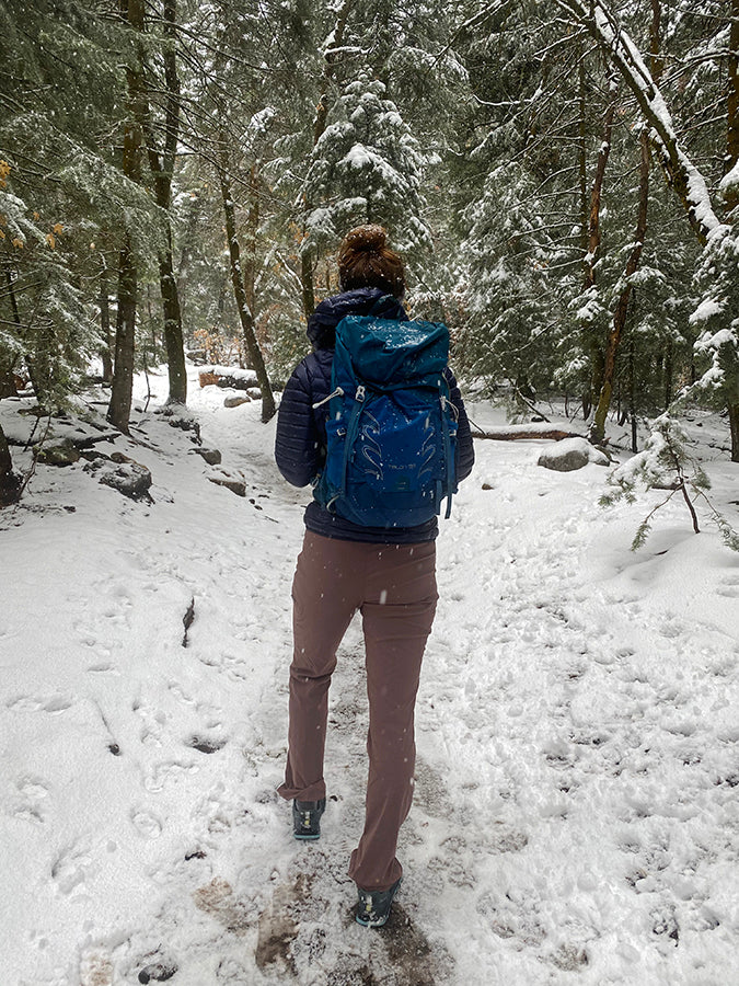 What to Wear? Layering Guide for Winter Hiking and Adventuring! – Garage  Grown Gear