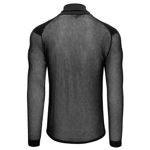 Wool Thermo Zip Polo Baselayer with Inlay by Brynje