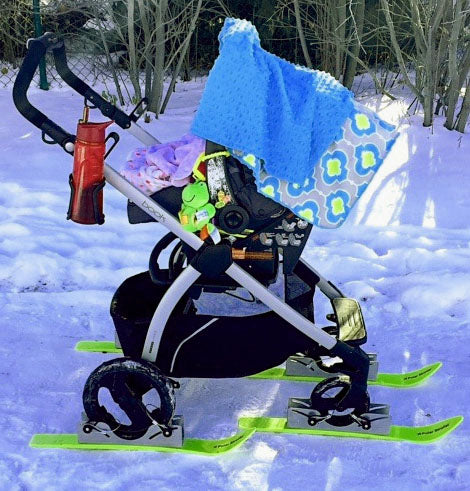 polar stroller skis review