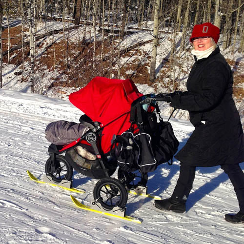 best stroller for snow and ice